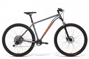 Bicicleta Amulet Rival 6.0, Roti 29 Inch, Black Matt Orange