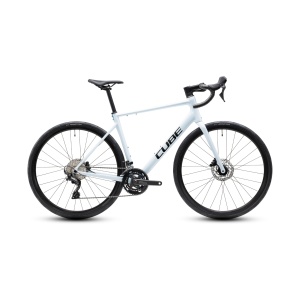 Bicicleta Cube Attain, Race, Glacier Black 2027 - 28"