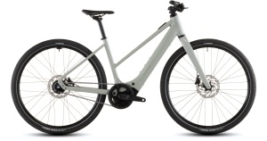 Bicicleta Electrica Cube EDITOR HYBRID SLX 400X TRAPEZE, Reedbeige CHROME, 2026 - 28"