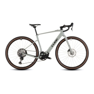 Bicicleta Electrica Cube NUROAD HYBRID C:62 RACE 400X, Reedbeige BLACK, 2026 – 28"