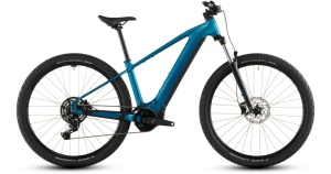 Bicicleta Electrică Cube REACTION HYBRID PERFORMANCE 600, Electricblue DAZZLE, 2026 - 27.5"