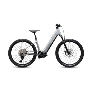 Bicicleta Electrica Cube Reaction, Hybrid SLX 800 Easy Entry, Platinum Reflex 2027 - 27.5"