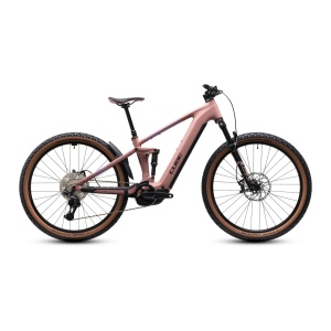 Bicicleta Electrica Cube Stereo, Hybrid ONE22 SLX 800, Ruby Black 2027 - 27.5"