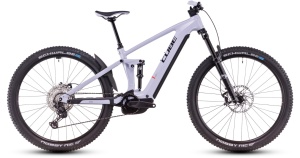 Bicicleta Electrica CUBE Stereo Hybrid ONE44 EXC 800, Cyclamen Black, 2025 - 27.5"