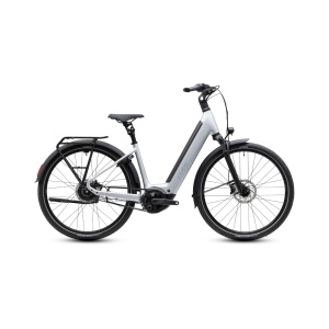 Bicicleta Electrica Cube Supreme, Hybrid Deluxe PRO 600 Easy Entry, Silverstar Reflex 2027 - 26"/28"