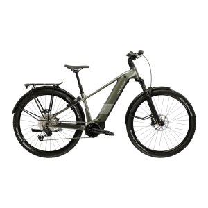 Bicicleta electrica Kross Influx Suv Hyb 4.0 800 29" grafit/beige lucios