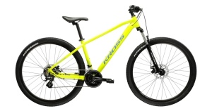 Bicicleta KROSS HEXAGON 2.0 2025, Galben neon, L - 29"