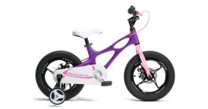 Bicicletă pentru copii Royal Baby Space Shuttle, mov - 16"