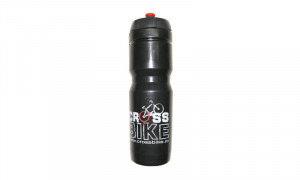 Bidon 1l Cross Bike negru