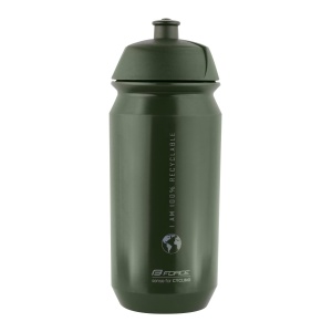 Bidon FORCE Bio Earth 500ml, Verde/Gri