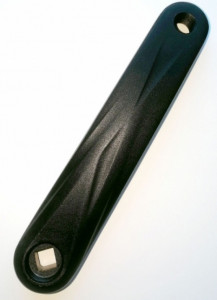 Brat angrenaj Sunrace CAM500L stanga alu. negru 170mm,