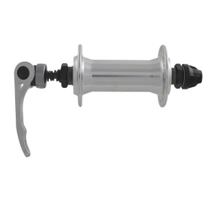 Butuc fata alumniu 36h QR aluminiu OLD 100mm silver SXT