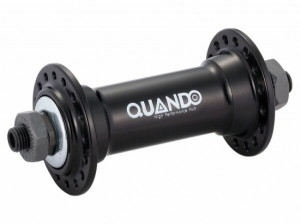 Butuc fata Quando A15F, alu, 36H, ax QR M9x100x108mm, negru, OEM