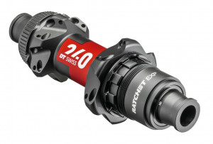 Butuc spate DT Swiss 240EXP RoadDB Straightp 142/12 TA, 24H, DB, CL, Sram XD