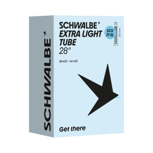 Camera Schwalbe SCV 17-EL Extra Light 28 Inch 28/44-622 SCV Neagra 40mm