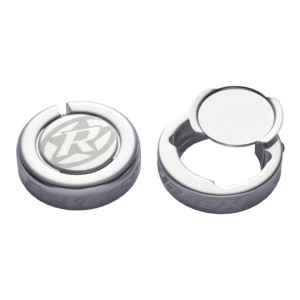 Capace Mansoane Reverse Chip-Barends Pentru Lock-On-Grips, 2 Bucati, Silver