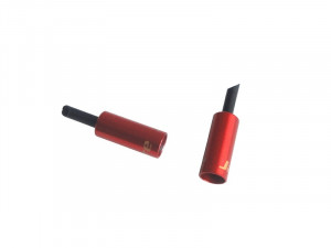 Capete camasa frana Jagwire 5 mm rosii