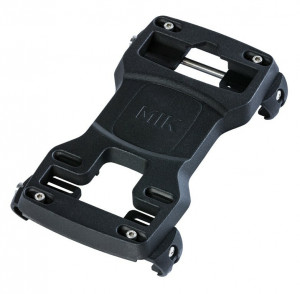 carrier plate Basil Mik black f. carrier 80-150 mm