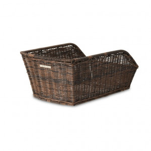 Cos bicicleta spate Basil Cento 42x25x21 cm brown rattan