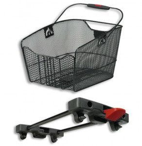Cos bicicleta spate Klickfix City-Max f. Rackt. 23x22,5x36 cm close meshed