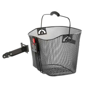Cos fata clip-on metal negru