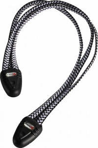 Elastic portbagaj Ostand CD-05, triplu, cu sistem de fixare la portbagaj, negru/alb, 48cm