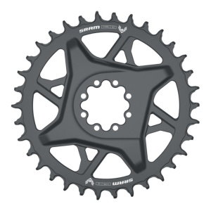 Foaie Pedalier Sram T-Type Eagle GX 34T, Direct Mount, dark polar 12-Speed, 3mm Offset