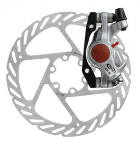 Frana disc Avid BB5 Road mecanica platinum/black, FW/RW