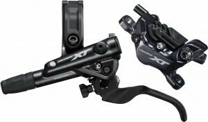 Frana disc fata Shimano Deore XT M8120 negru, stanga, W. BLM8100, 1,000mm