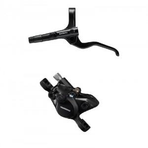 Frana pe disc set asamblat Shimano BL-MT201(L), BR-MT200(R), fara adaptor, placute resin, furtun SM-BH59-SS 1700mm negru, incl. oliva & insertie conectare, ambalat ind.