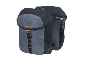 Geanta dubla BASIL Miles MIK, 34L, Black Slate