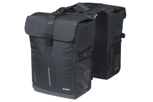 Geanta dubla BASIL Move MIK, 30L, Neagra