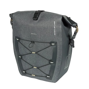 Geanta Laterala Portbagaj Basil Navigator Storm L Negru, 25-31 L, MIK Hooks