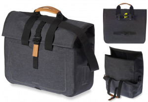 Geanta portbagaj Basil Urban Dry waterproof charcoal melee 20 L
