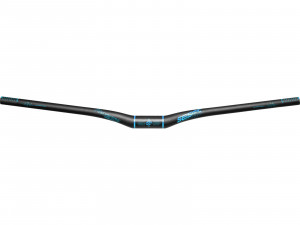 Ghidon REVERSE HANDLEBAR Seismic 810 Carbon 35mm/25mm negru mat/albastru deschis
