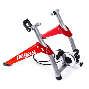 Home Trainer Magnetic PEGAS M1, Rosu 26''-29''