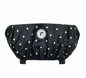 Husa geanta Racktime pentru Edge baskets 8X16X4cm, BLACK/PRINT