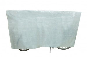 Husa protectie bicicleta VK BIke 110x210 cm alba
