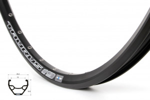 Janta Ryde Taurus 19 26" 36h disc neagra