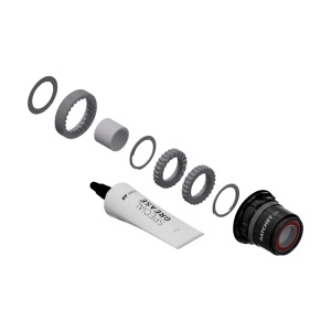 Kit Conversie DT Swiss Butuc Spate Aluminiu, 3-pawl In Ratchet, SRAM XD