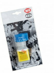 Kit Roto (111.50) pentru transformare roata 26" standard in tubeless (solutie+banda 21mm+valva presta) AM