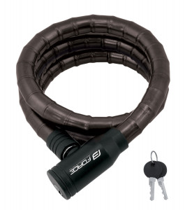 Lacat Force F cu protectie 150cm/18mm negru