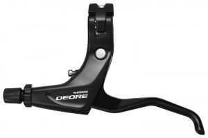Maneta de frana Shimano Deore BL-T610 stanga mechanical 2 degete neagra ambalat ind.
