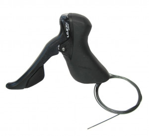 Maneta frana/schimbator Shimano Sora ST-R3000 dual control, 2V, stanga, negru