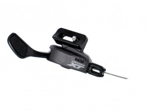Maneta schimbator Shimano Deore XT SLM8100 I-Spec-EV 2 viteze stanga, black, 1.800mm