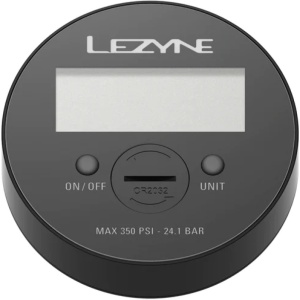 Manometru digital pentru pompă de podea 350 PSI 3,5 inch Lezyne negru