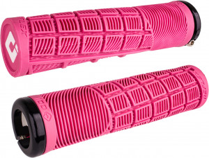 Mansoane ODI Griffe Reflex v2.1 roz, 135mm lock-on negru