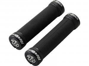 Mansoane REVERSE R-Shock Lock On 29mmx130mm negru/negru