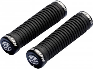 Mansoane REVERSE Taper 34x30mm Lock on, negru/negru