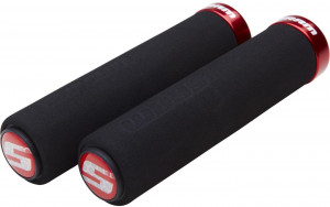 Mansoane SRAM Lockring Grips 129mm negru/rosu
